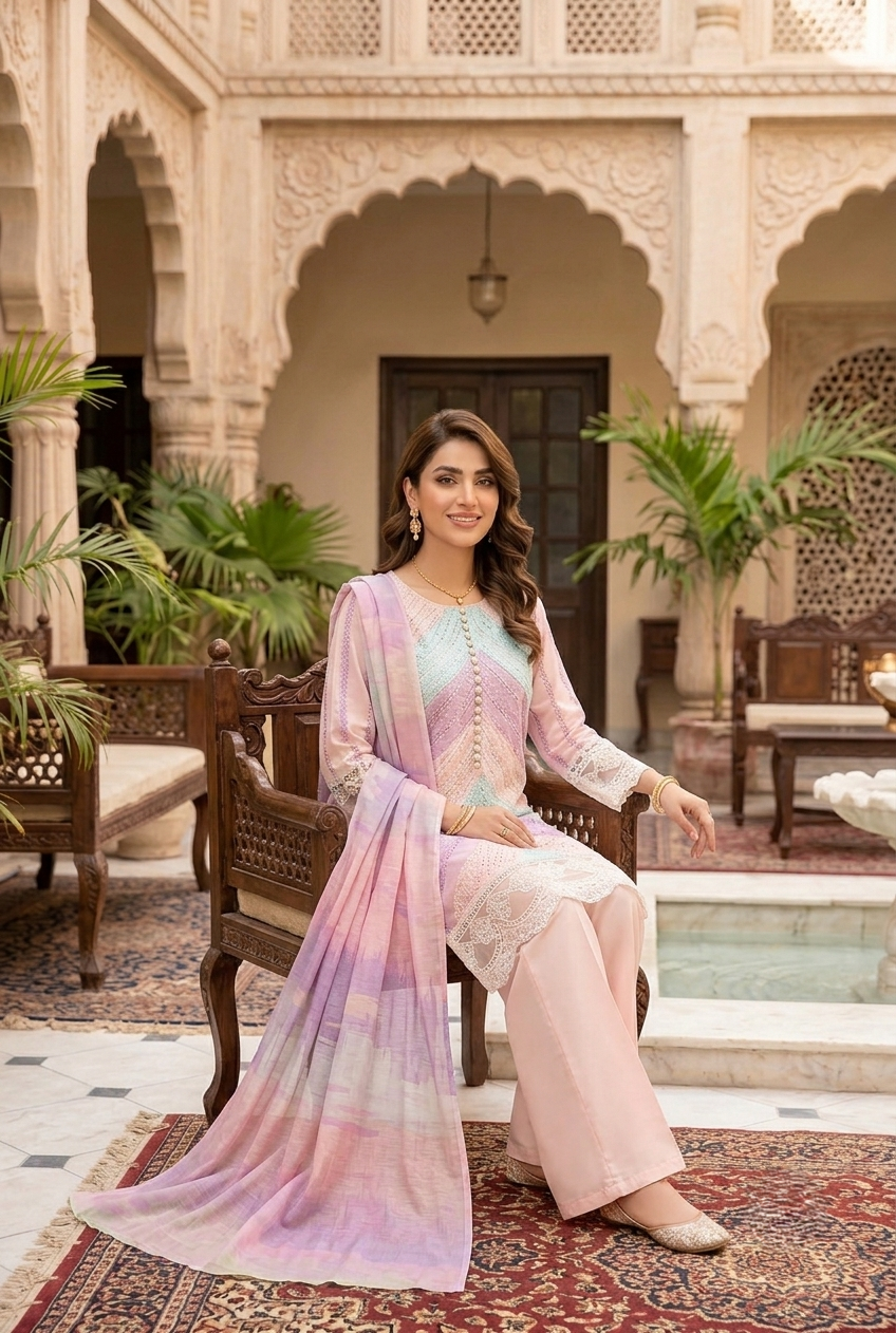 Maria.B. Stitched Luxury Lawn Collection