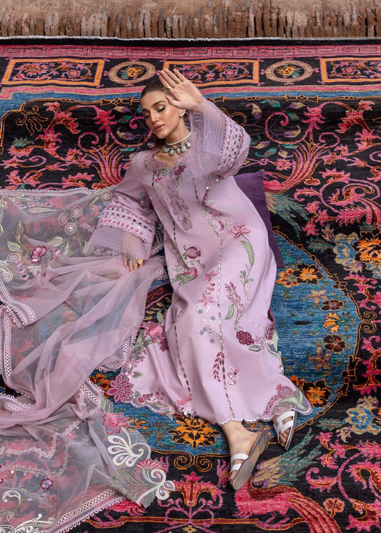 Crimson : Pink Luxury Lawn Collection Replica