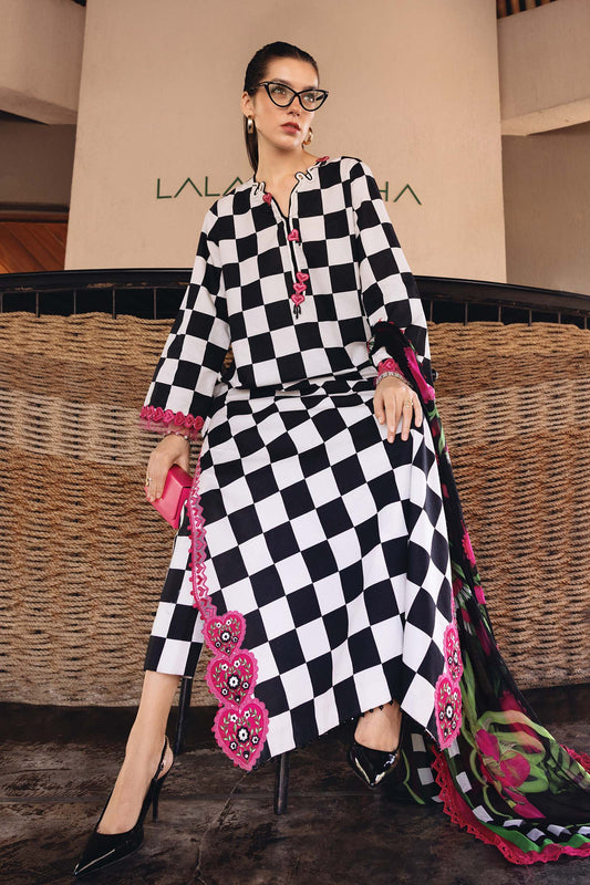 Maria B : 3 Piece Unstitched Embroidered Lawn Suit