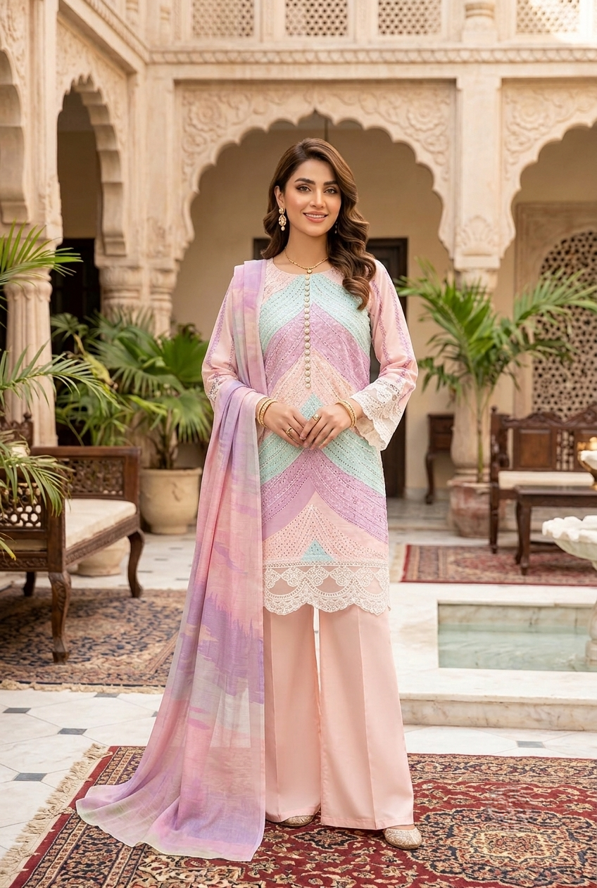 Maria.B. Stitched Luxury Lawn Collection