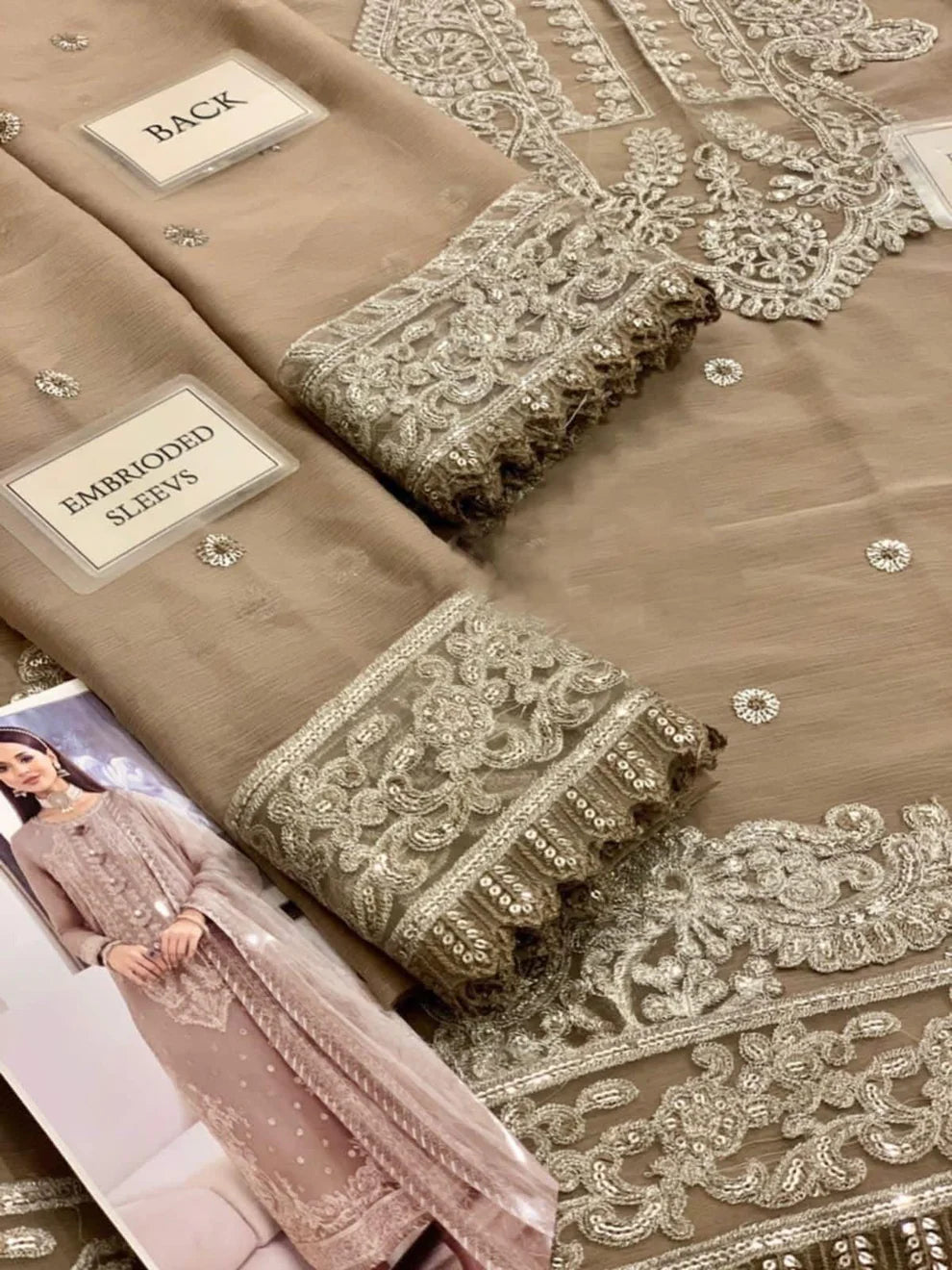Asim Jofa : Jhilmil Semi Pure Chiffon